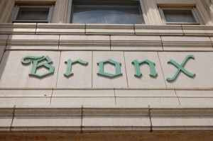 The name on the Bronx Building
